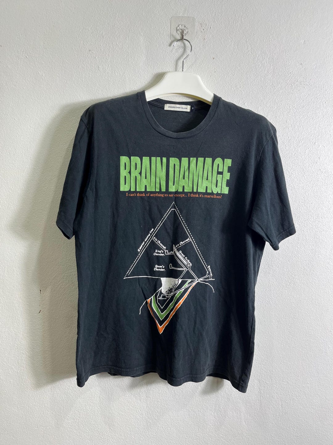 VTG 00's Undercover Brain Damage Sunfaded Tshirt - Etsy