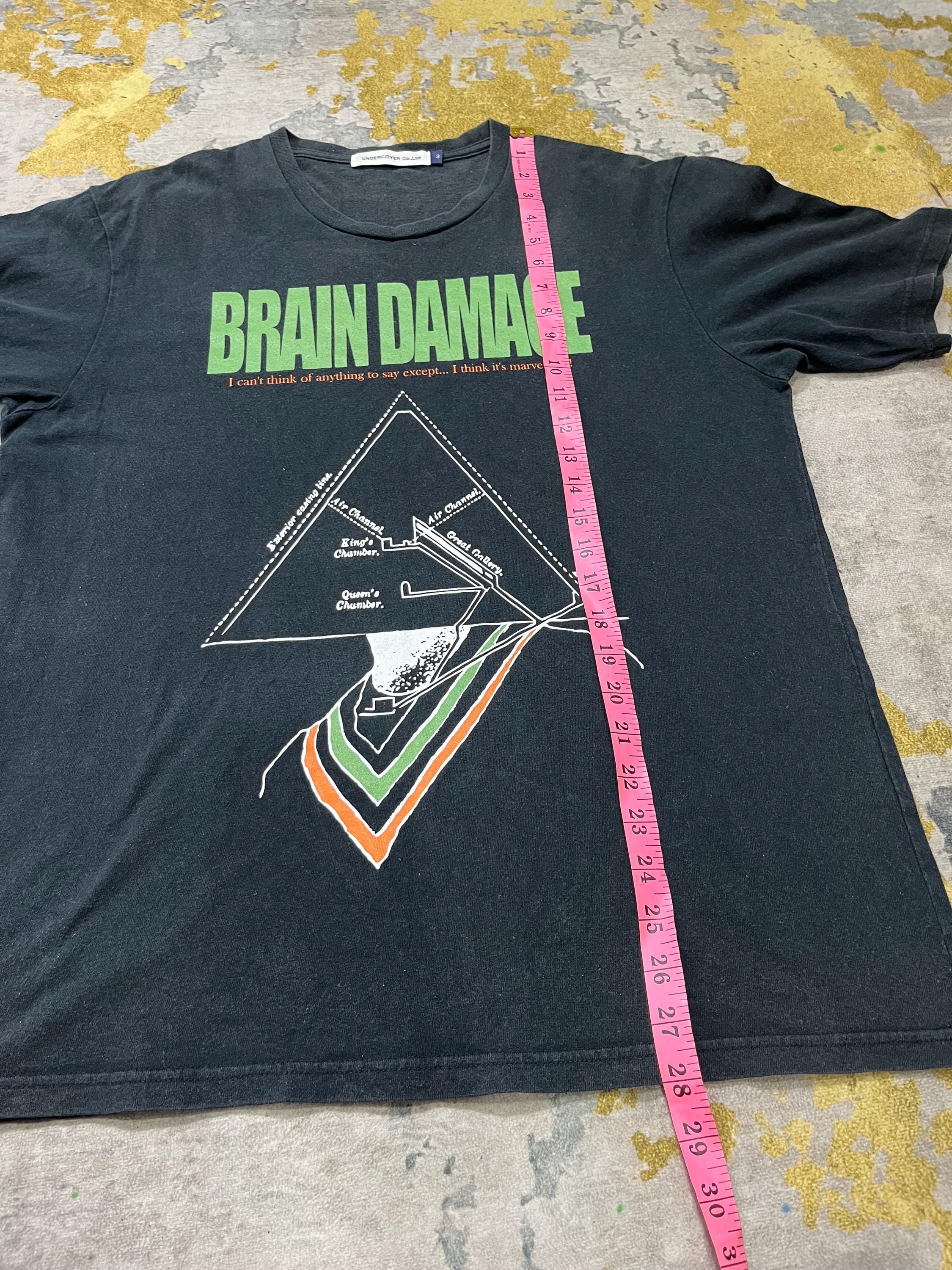 VTG 00's Undercover Brain Damage Sunfaded Tshirt - Etsy