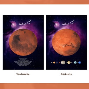 Mars - DIN A5 Sammelkarte