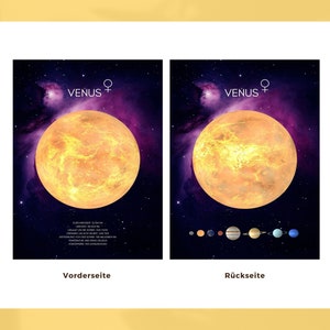 Venus - DIN A5 Sammelkarte