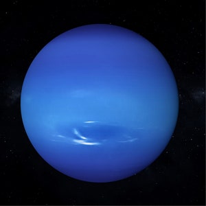 Der Neptun - Sammel-Infokarte 21x21cm /Wanderer das Sonnensystem