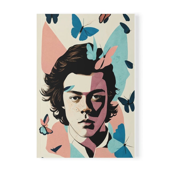 Harry Styles Notebook Cover Etsy