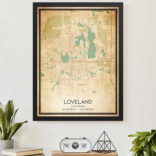 Loveland Street Map - Etsy