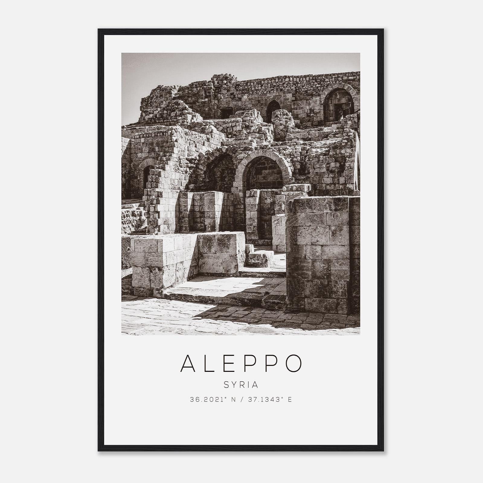 Syrie : Alep - impression de carte vintage, art mural syrien, cadeau pour la maison - France