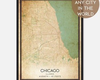 Custom City Map Poster – The Perfect Gift for Any Special Occasion