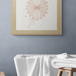 Floral Wall Art | Mid Century Modern Prints| Bohemian Decor Wall Art Prints| Printable Wall Art| Boho Home Decor Neutral | DIGITAL DOWNLOAD