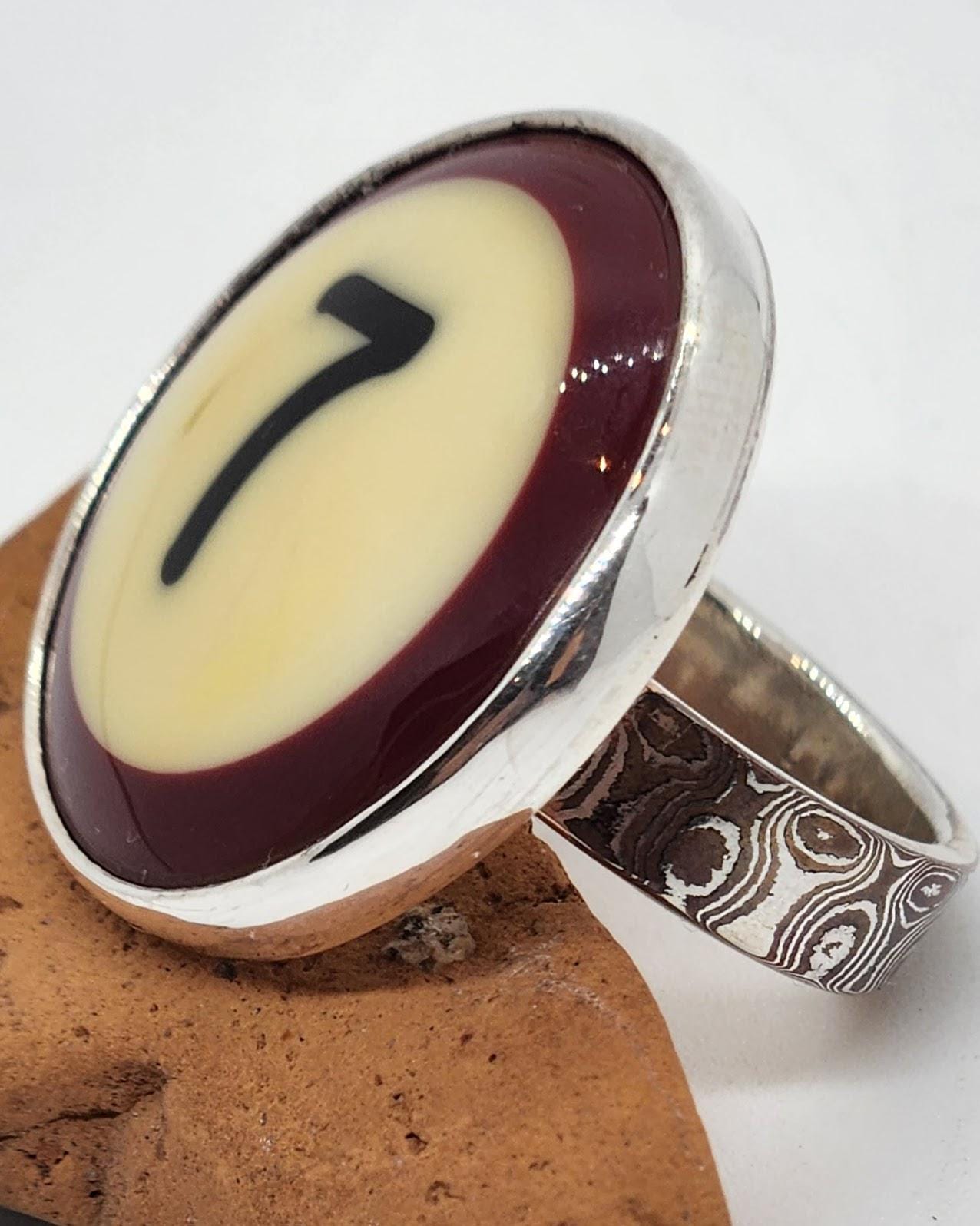 Pool Ball Rings - Etsy