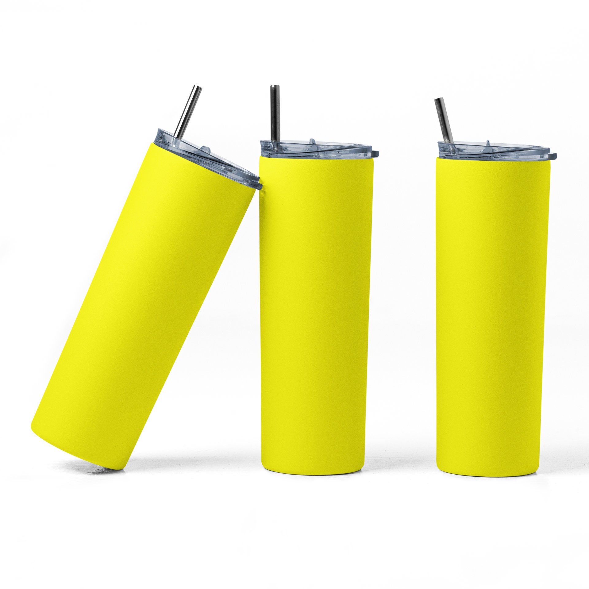 Digital Download 20oz. Bright Yellow Tumbler Wrap Yellow Etsy