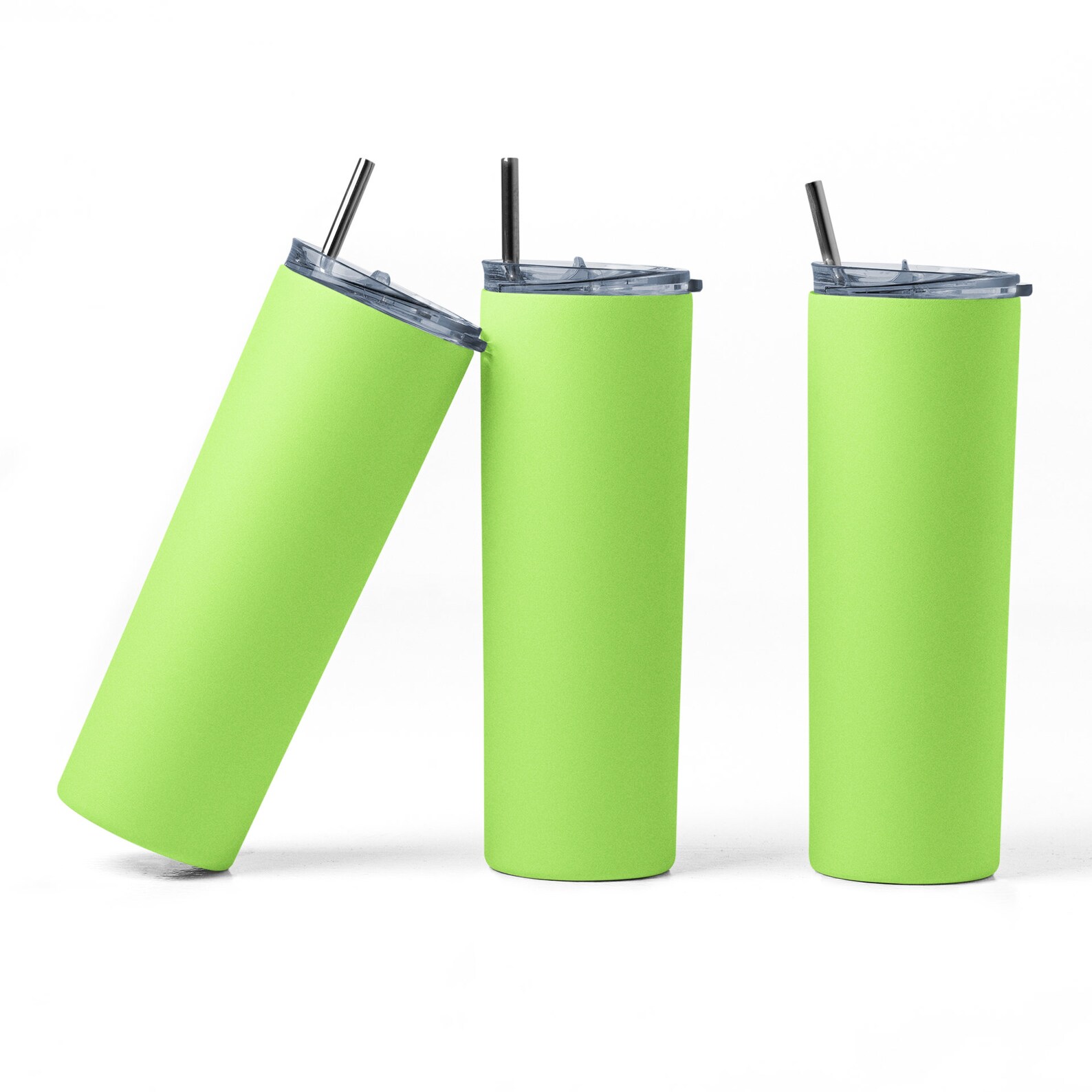20oz. Lime Green Tumbler Wrap Design, Sublimation Wrap Designs