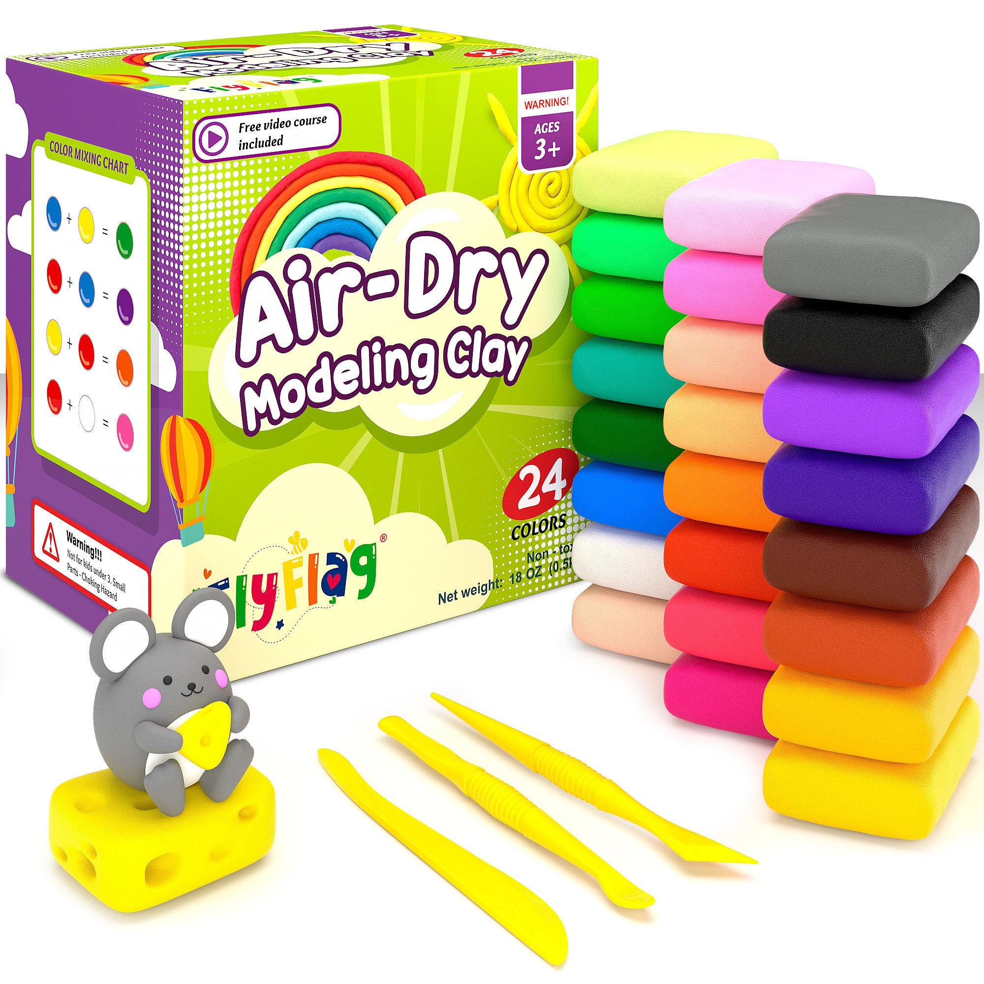Patarev 10 Colors modeling clay NEW