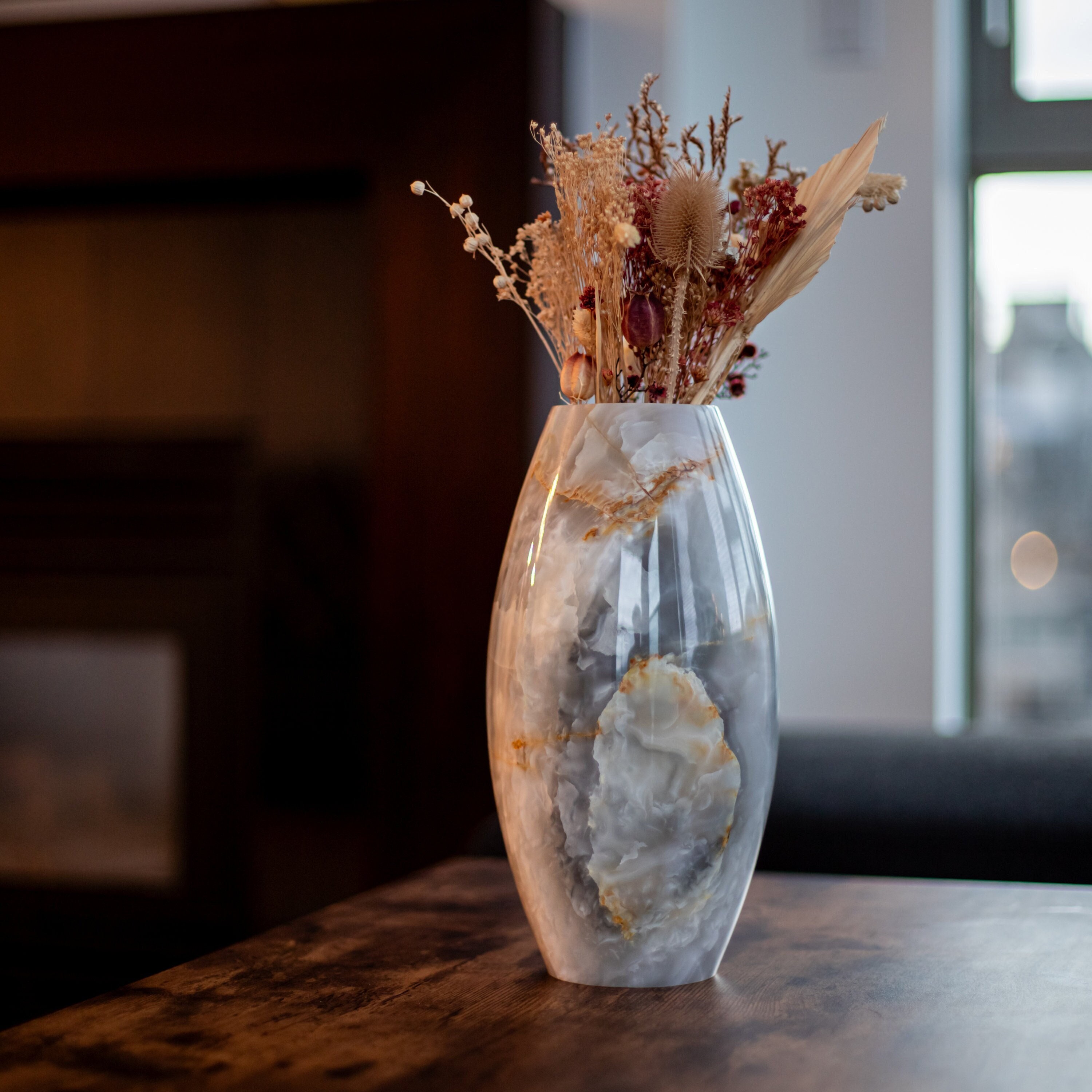 Onyx Flower Vase - Etsy Onyx Flower Vase - Etsy