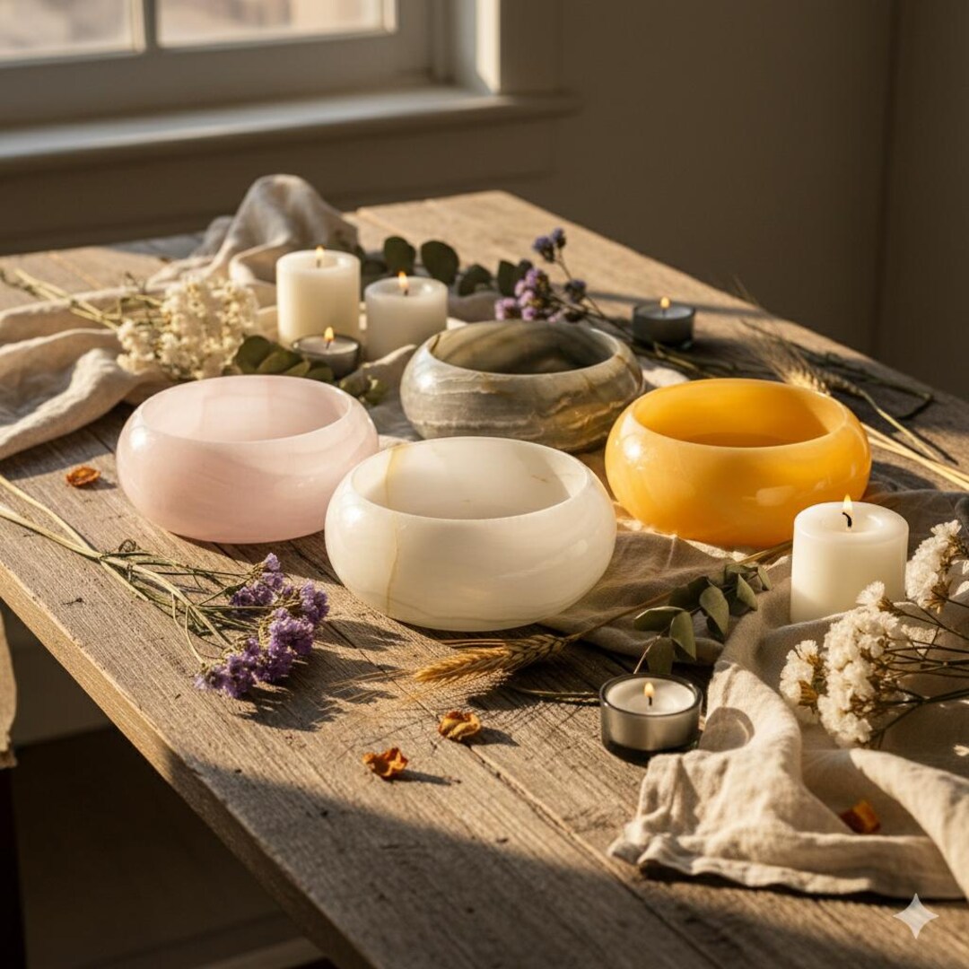 手作りの磨き上げられたオニキス大理石のボウル：高級食器 - Etsy 日本
