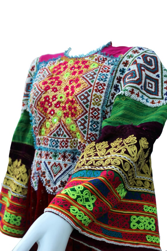 Afghan Vintage Kochi Dress - image 2