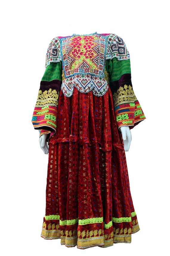 Afghan Vintage Kochi Dress - image 1