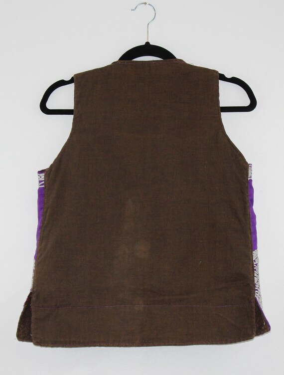 Vintage Afghan Vest - image 4