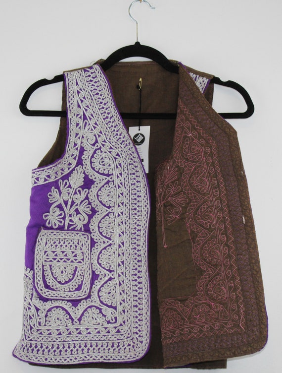 Vintage Afghan Vest - image 3