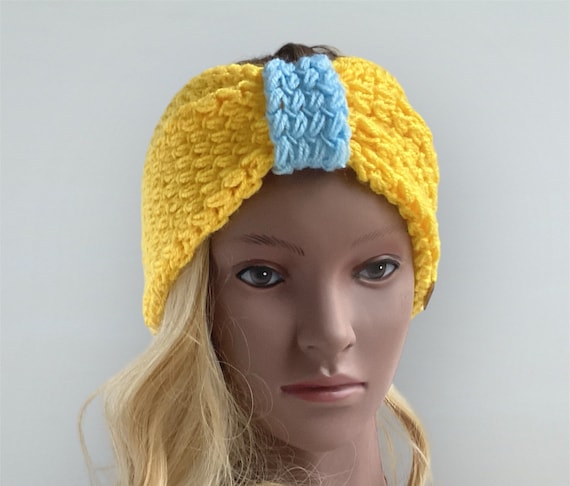 Knitted Headband, Twisted Warm Headband , Ear Warmer for  display picture 1