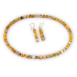 Collana Ambra Baltica Naturale - Cognac, Ciliegia, Miele - Lungh. 33-70cm - Foto 7