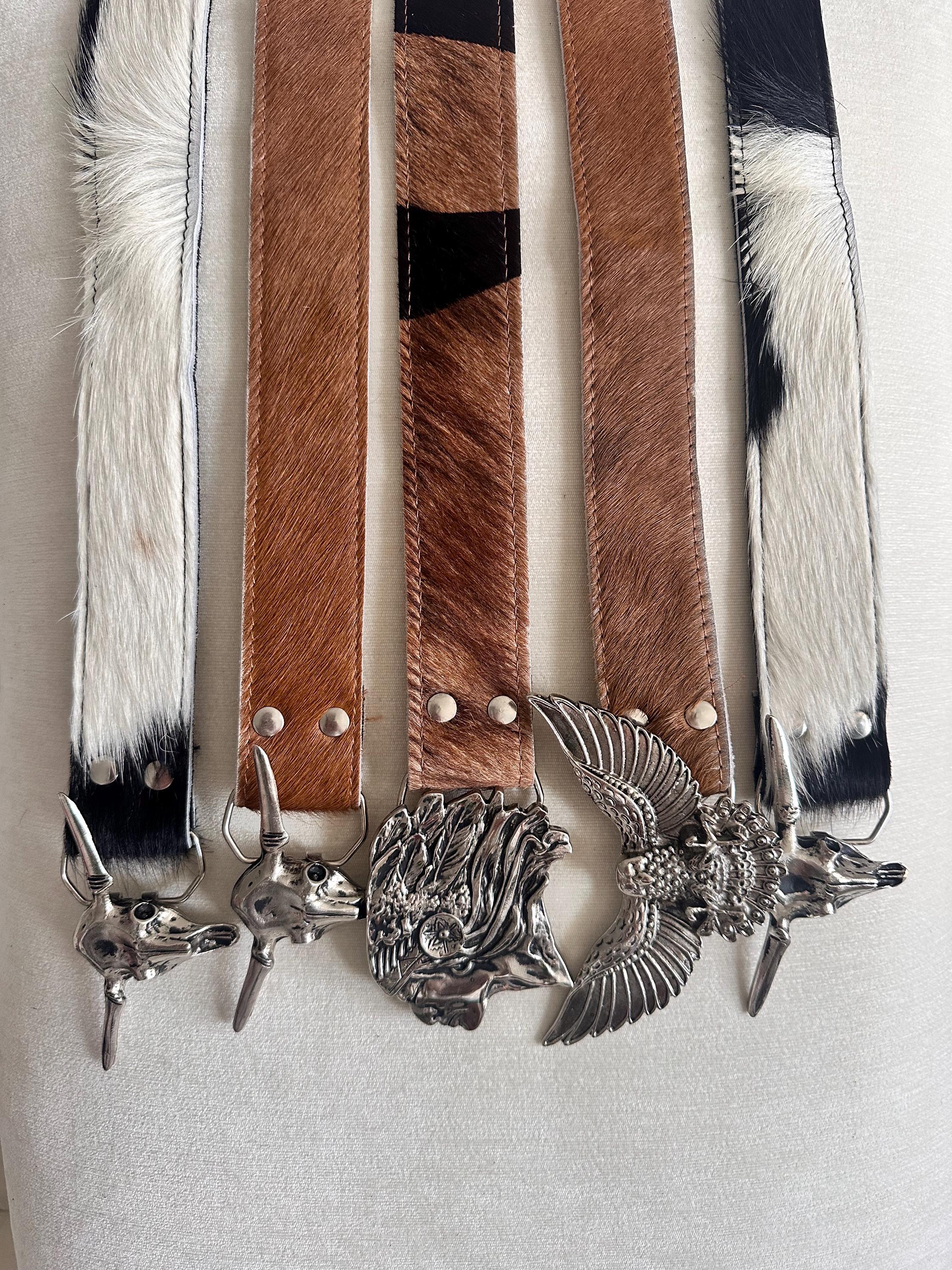 Argentine Genuine Leather LIMITED EDITION - Handmade Cowhide & Classic Leather Belt