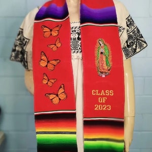 Virgen Mary Graduation Stole