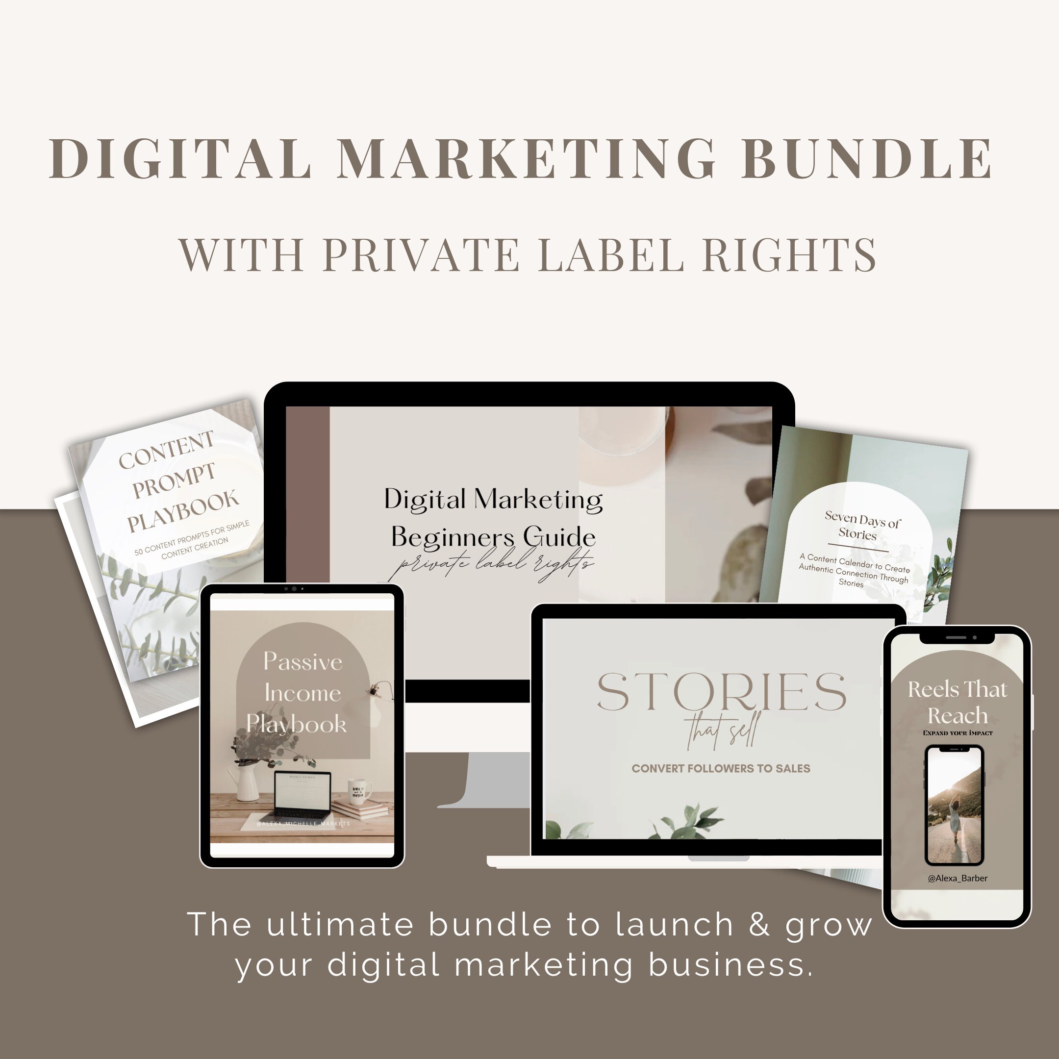 Private Label Rights Ultimate Digital Marketing Bundle, Resell Rights ...