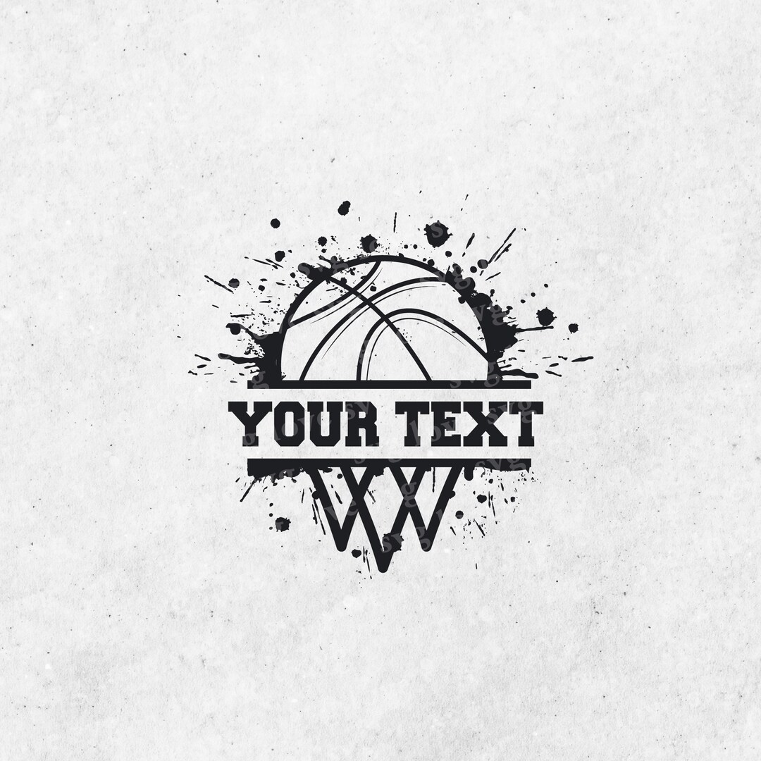 Basketball Logo SVG PNG, Basketball Team Svg, Basketball Name Svg