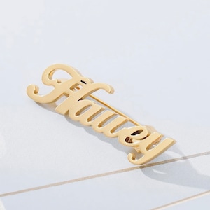 Broche personnalisé