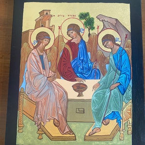 Heilige Dreifaltigkeit von Andrei Rublev