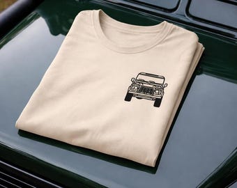 Camiseta de regalo para propietario de Defender / Camiseta Land Rover para hombre / Camiseta todoterreno 4x4 / Regalo para amantes de Land Rover / Idea de regalo para coches clásicos