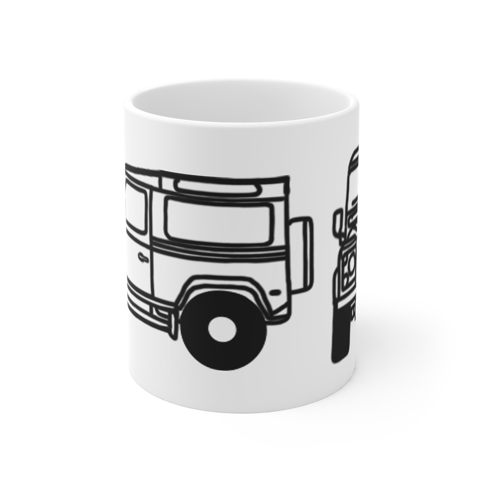 Defender Custom Gift Custom Land Rover Defender - Mug Classic Defender Gift for Land Rover ...