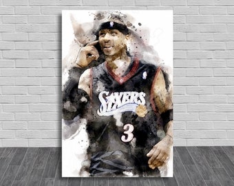 Vintage Allen Iverson Jersey Champion Sixers Shirt