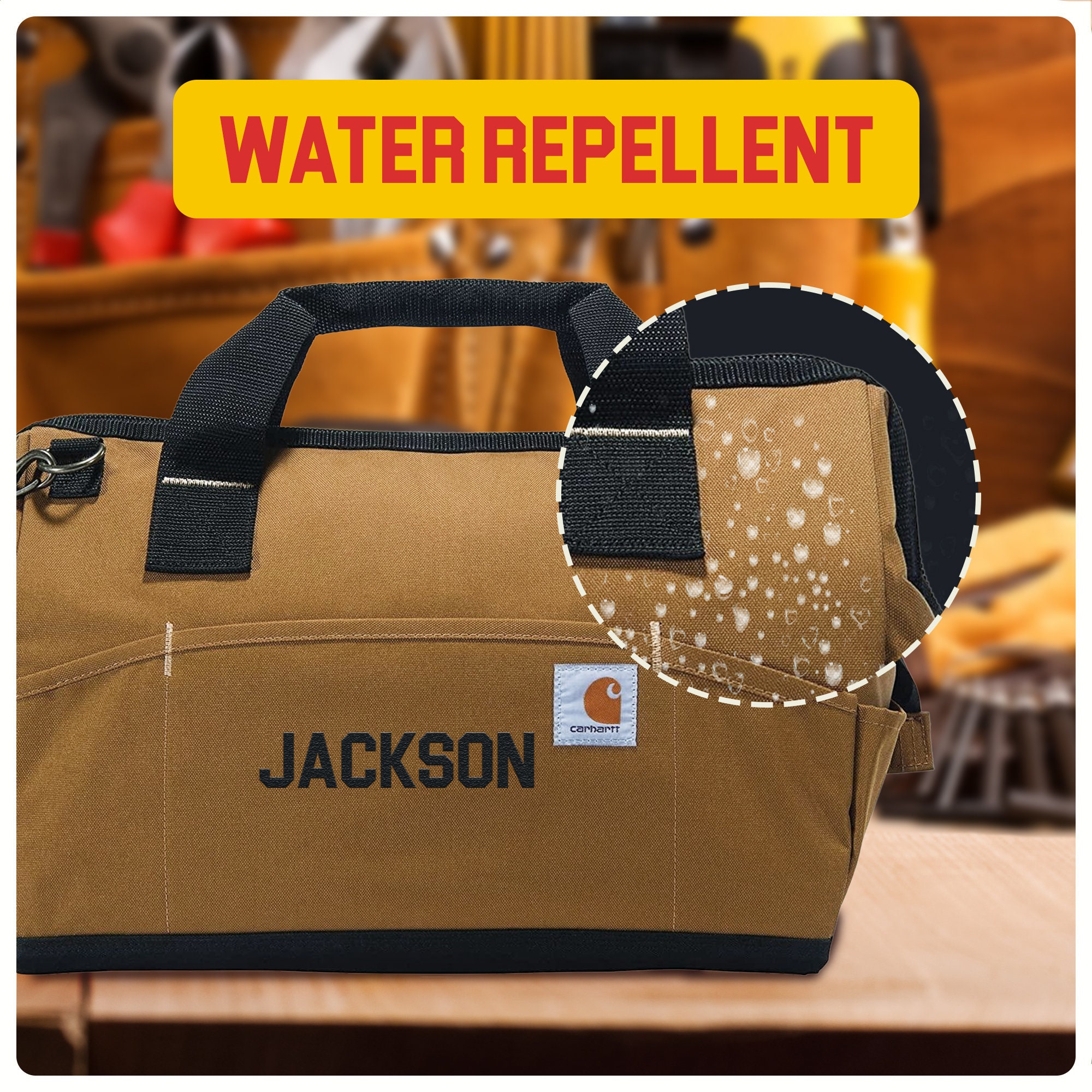 Custom Tool Bag Personalized Durable Tool Bag With Large Etsy