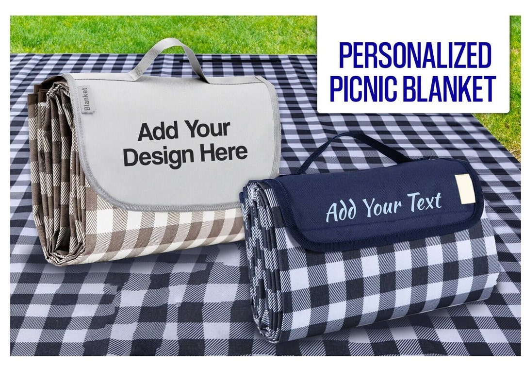 Personalized Picnic Blanket Best Gift for Family and Friends Gathering