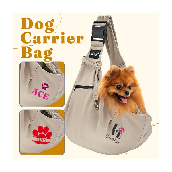 Dog Sling Carrier Etsy