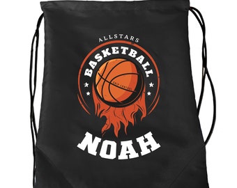 Customized Drawstring Sport Bag | Personalized gift for Athletes, and Sports Enthusiasts | Name, Custom Bag with Name Custom and Logo