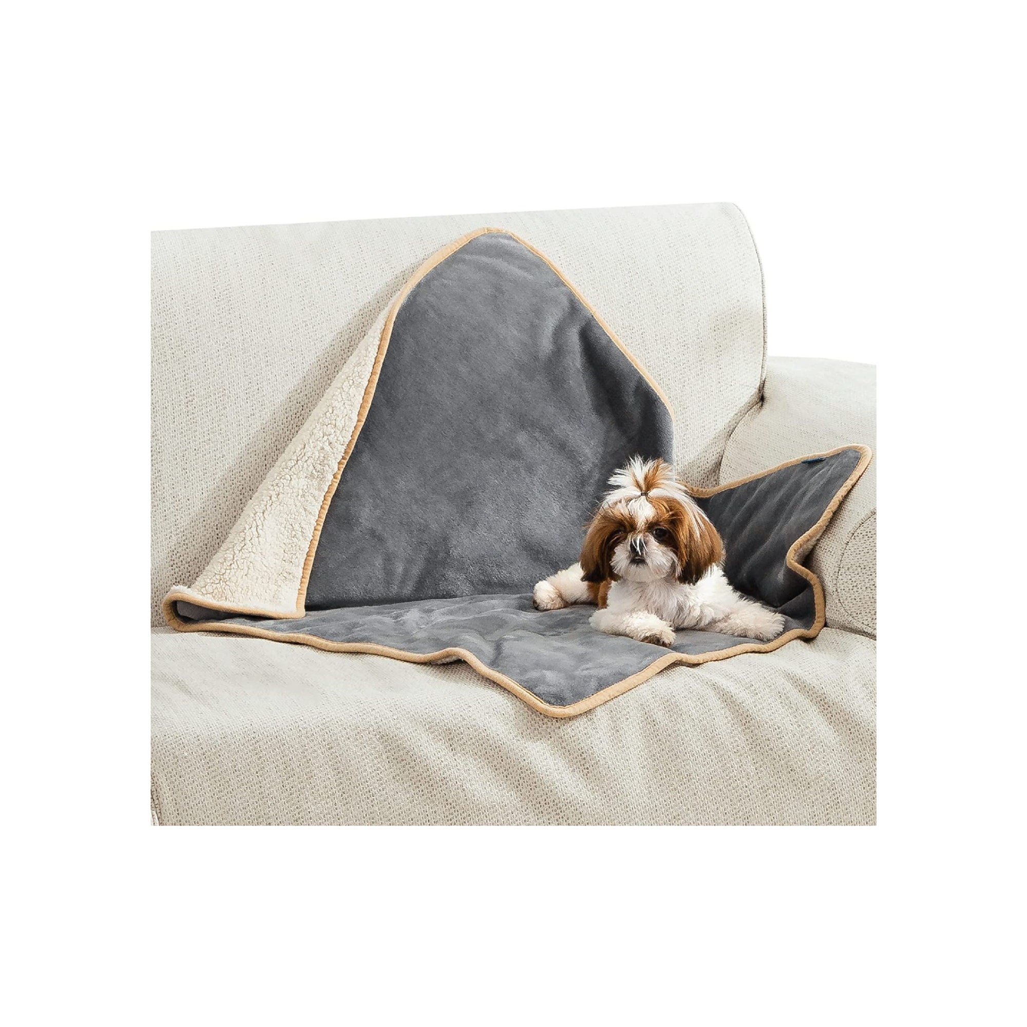 Waterproof Dog Blankets for Small Dogs Small Cat Blanket Washable