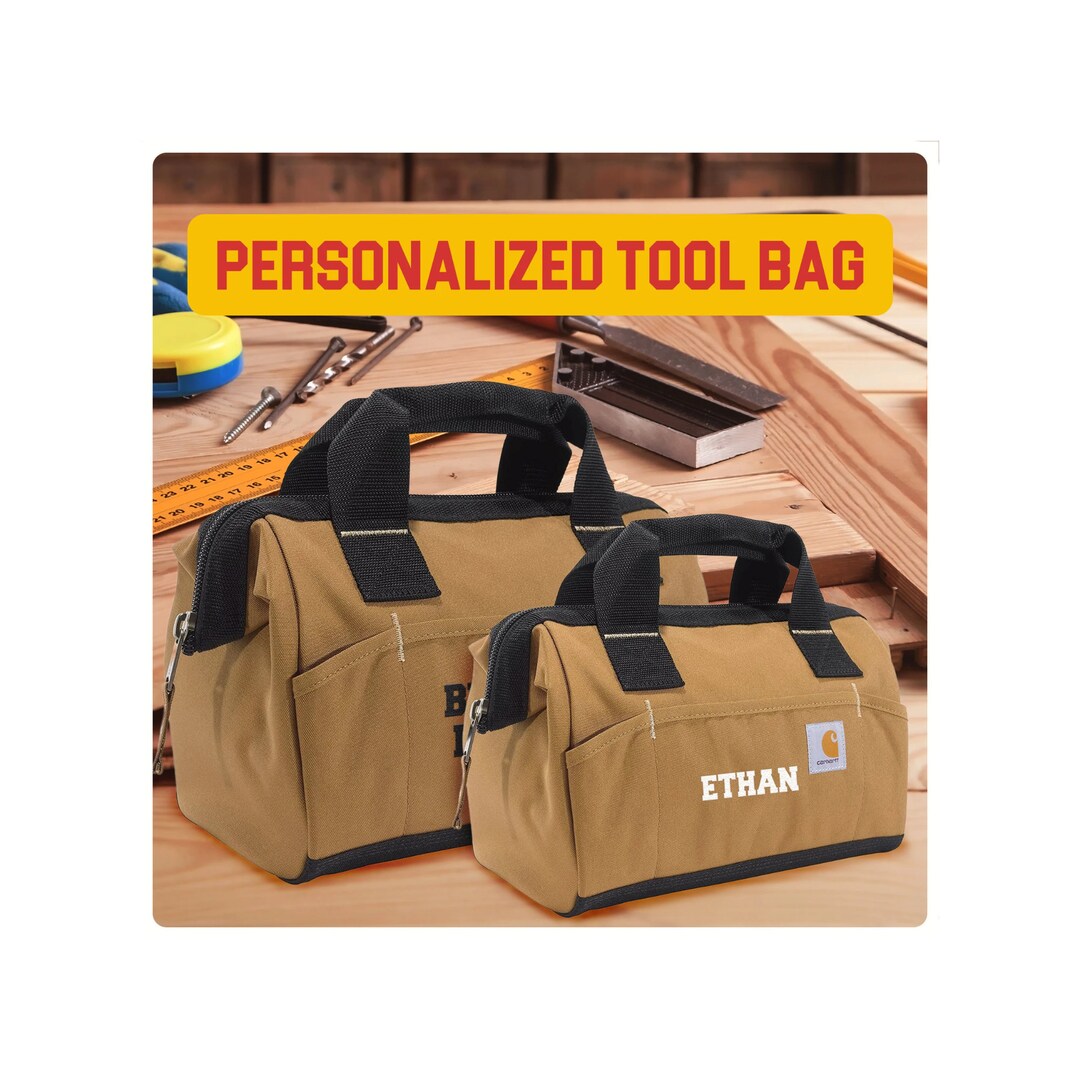 Custom Tool Bag Personalized Durable Tool Bag With Large Etsy