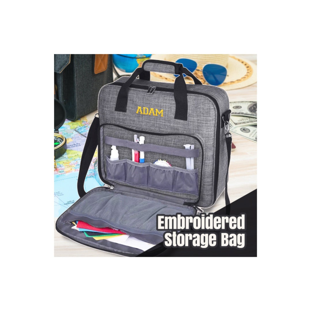 Custom Embroidery Storage Bag, Multifunctional Embroidery Project Bag