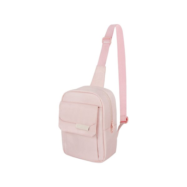 Women's Pink Camera Sling Bag - Small Waterproof DSLR Case, Lightweight