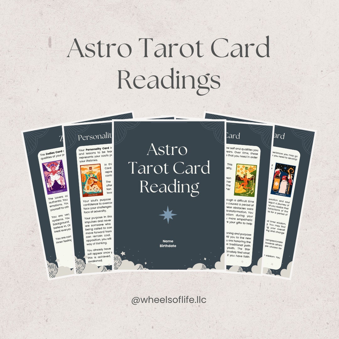 Astro Tarot Card - Etsy