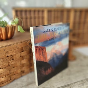 Galen Rowell &quot;The Yosemite&quot; By John Muir |1989 Hardcover Book | Photographic Celebration Of Yosemite National Park