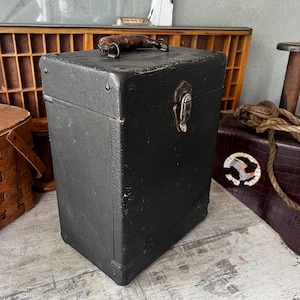 Antique Bell & Howell Filmo 8mm Movie Projector In Original Case - Works!