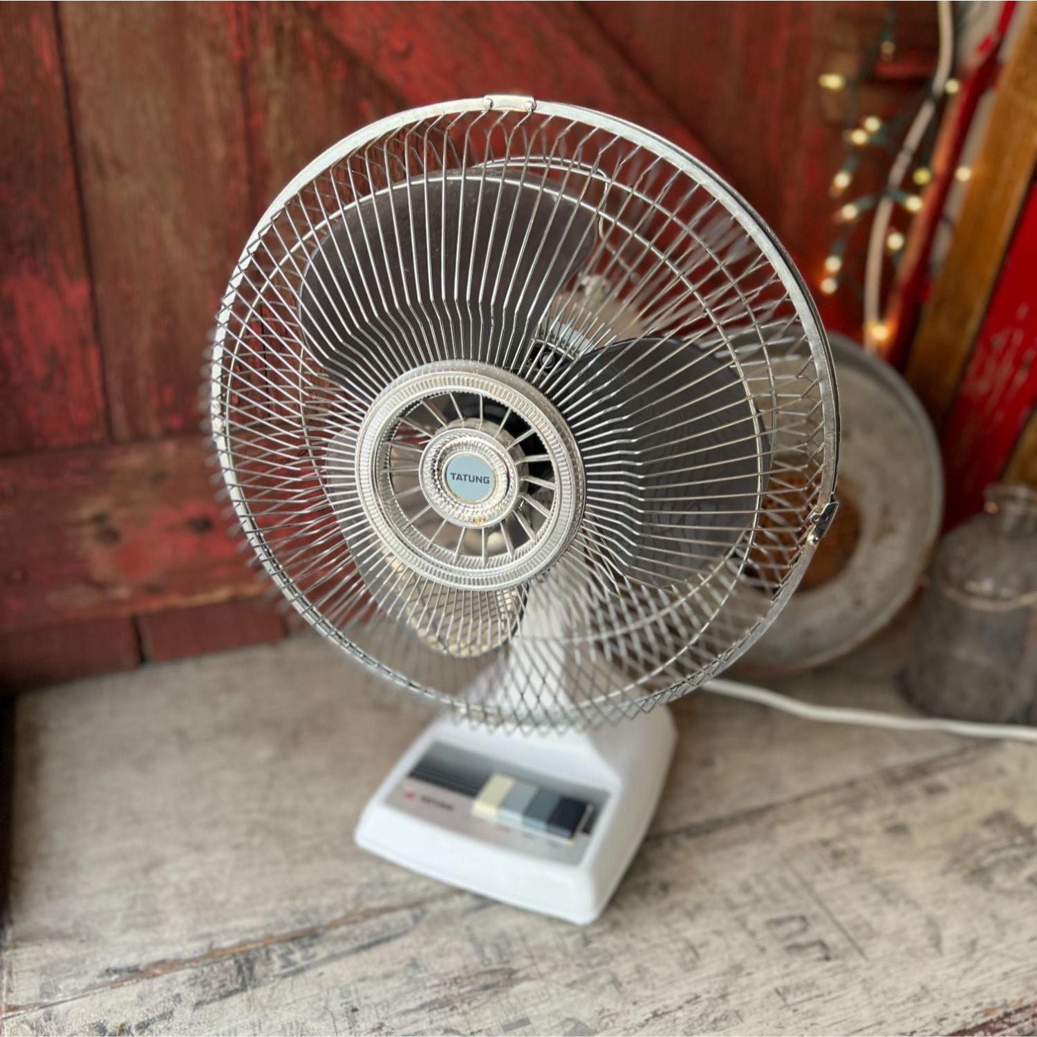 vintage 扇風機 Vintage 12 Inch Desk Fan Retro - Etsy