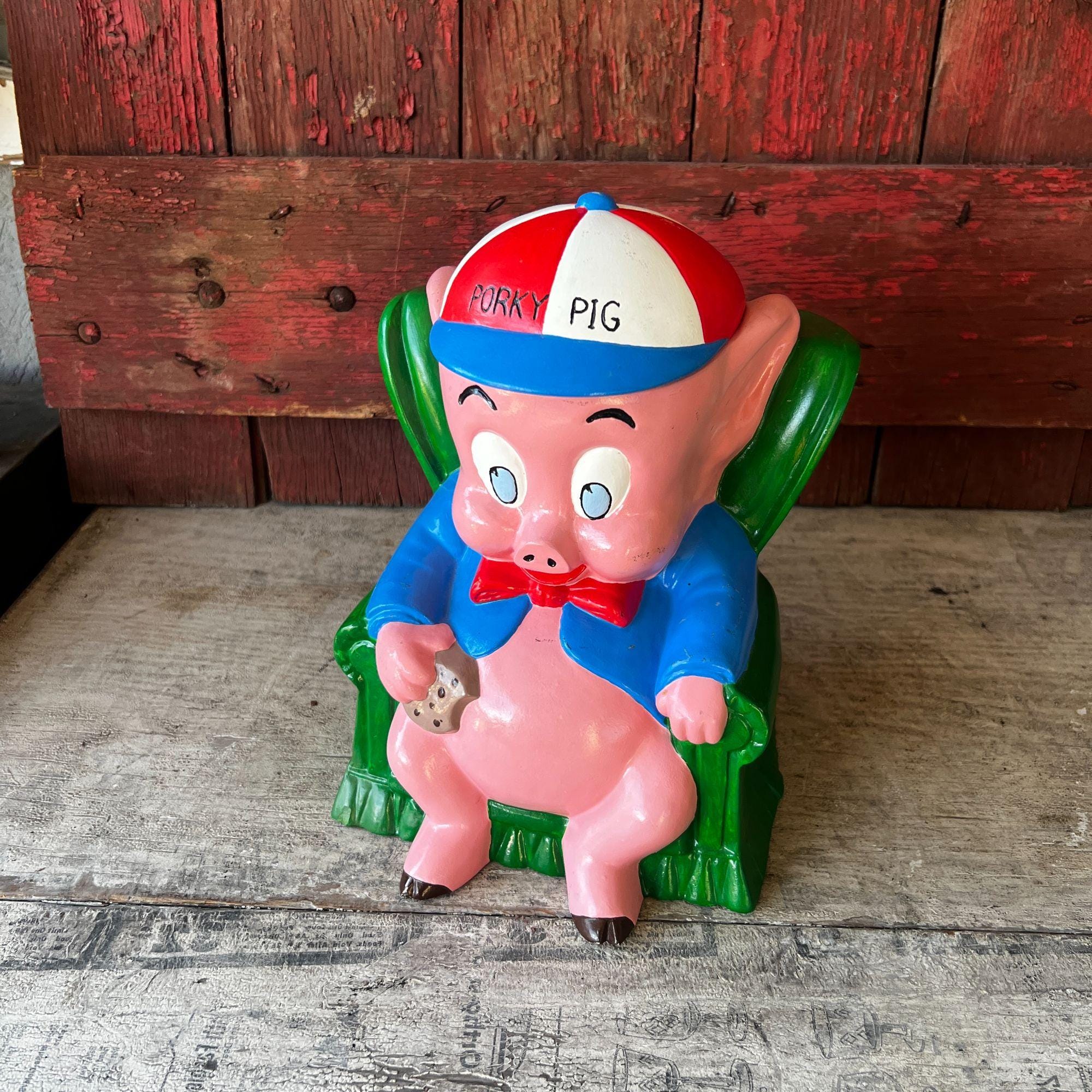 Vintage Porky Pig - Etsy