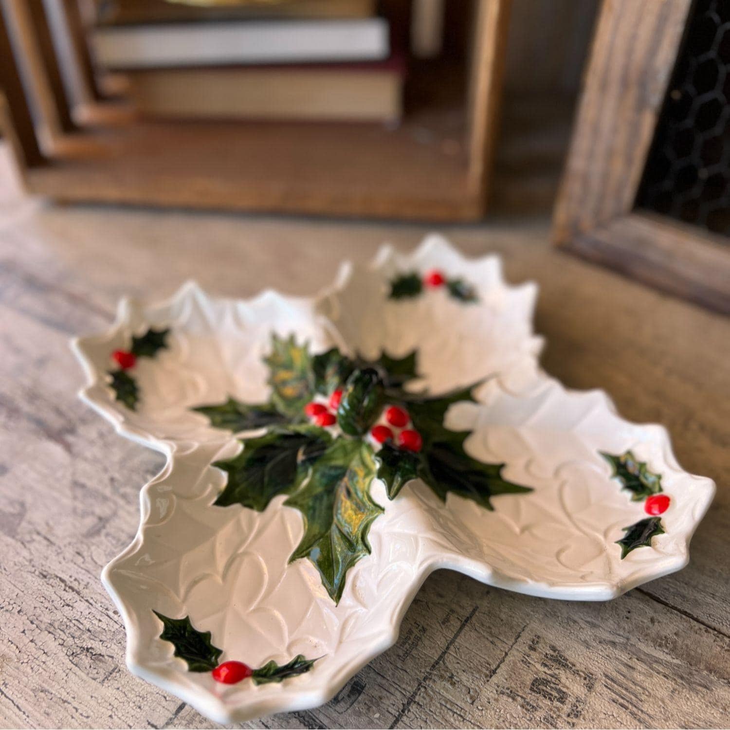 Small Ceramic Divided Dish