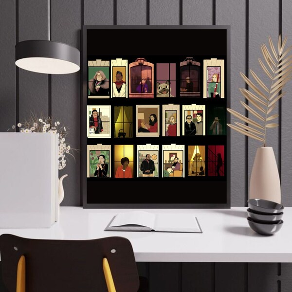 Only Murders in the Building Mural Etsy
