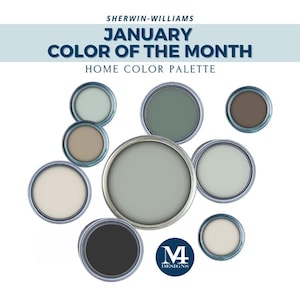 Whole House Color Palette for Home Interior Paint Palette for Sherwin Williams Earthy Paint Colors for Home Design Green Color Palette