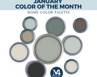 Whole House Color Palette for Home Interior Paint Palette for Sherwin Williams Earthy Paint Colors for Home Design Green Color Palette
