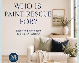 Paint Color Consultation, Expert Advice, Custom Palette (Digital)