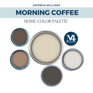 Neutral Color Palette for Home Interior: Sherwin Williams Paint (Digital Download)